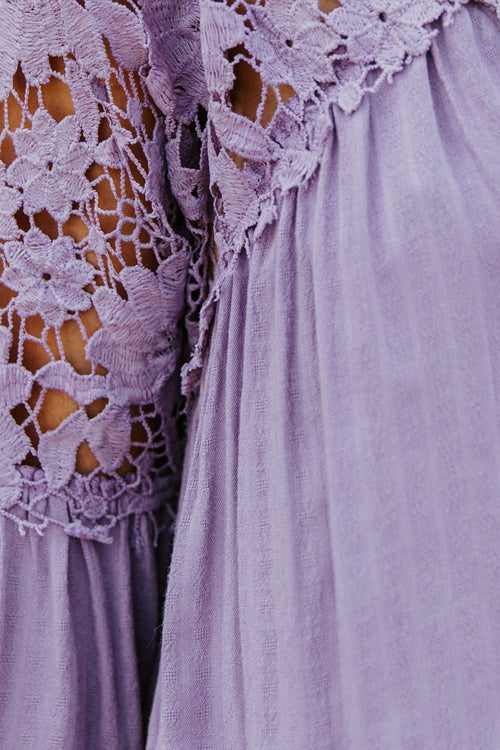 Lace Embroidery Top - 3 Colors