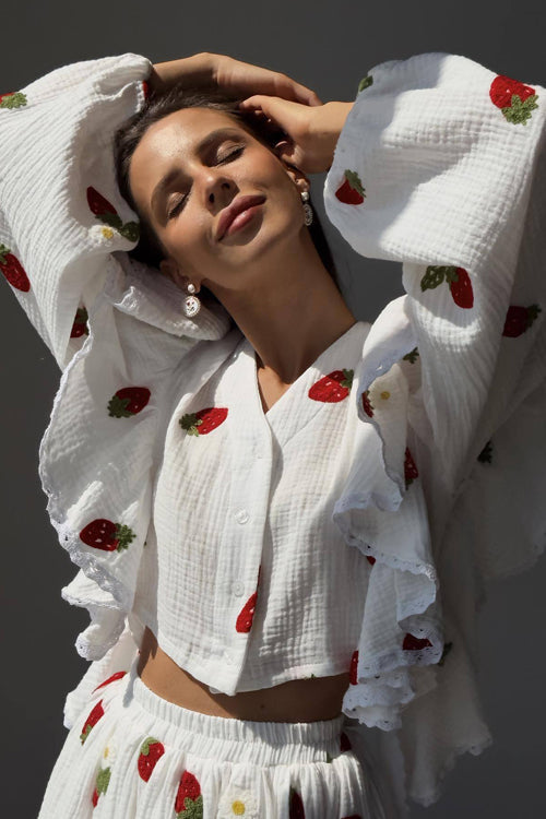 Ruffled Suit - 4 Colors