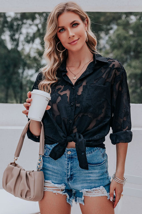 Floral Long Sleeve Top