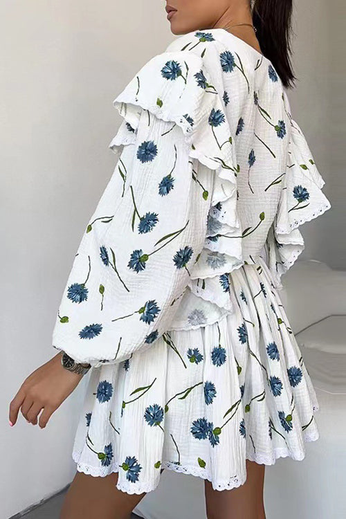 Ruffled Suit - 4 Colors