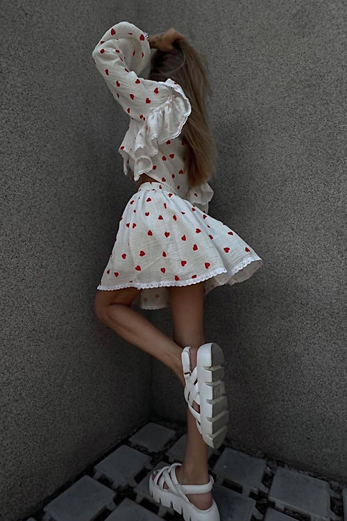 Ruffled Suit - 4 Colors