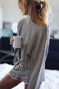 Stripe Casual Suit