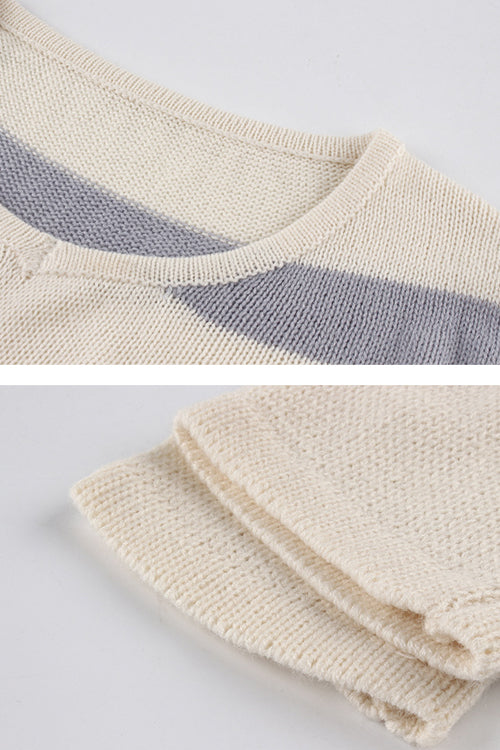 Striped Knit Suit - 3 Colors