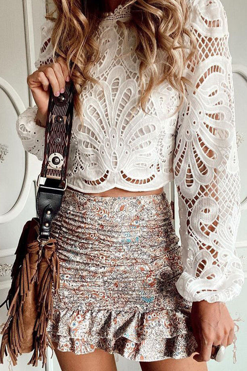 White Lace Top