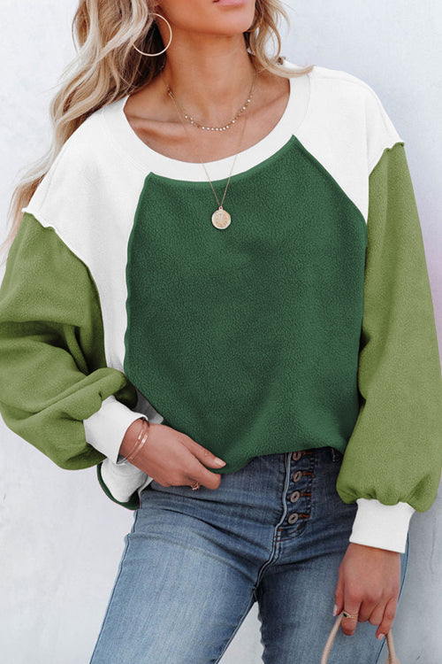Color Block Pullover - 5 Colors