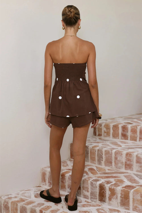 Print Sleeveless Set - 3 Colors