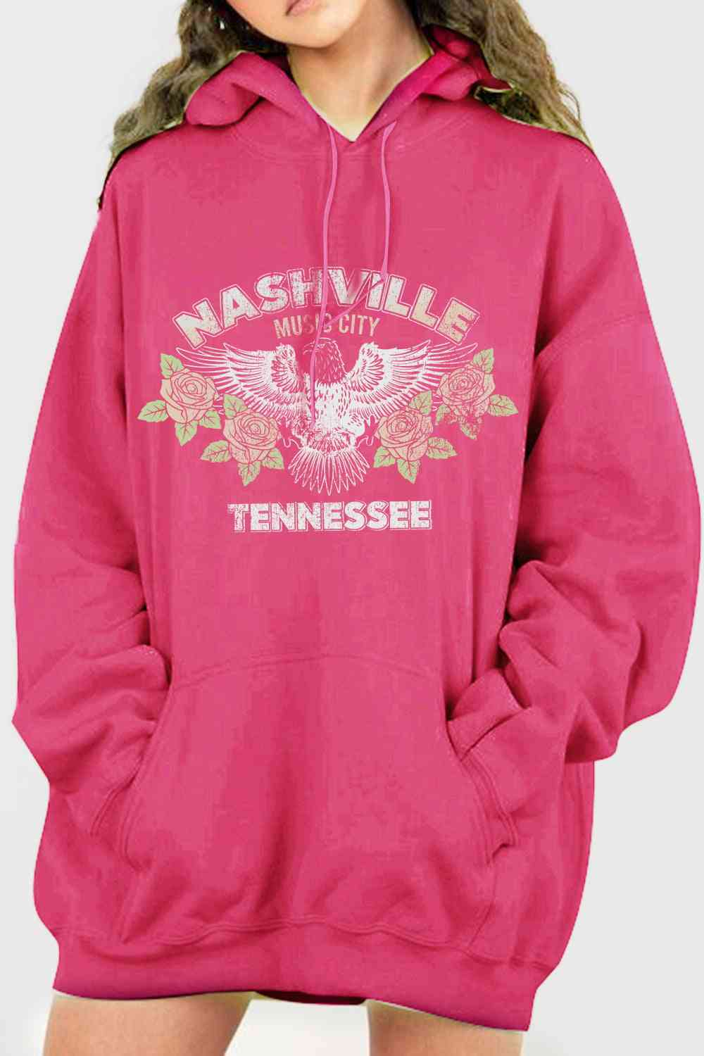 Full Size Graphic Hoodie