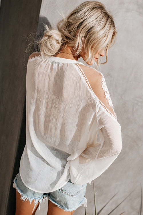 Floral Embroidery Shirt - 3 Colors