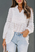 Dotted Long Sleeve Top
