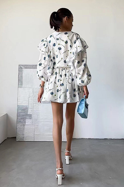 Ruffled Suit - 4 Colors