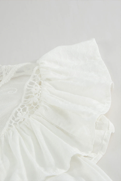 Lace Embroidered Top