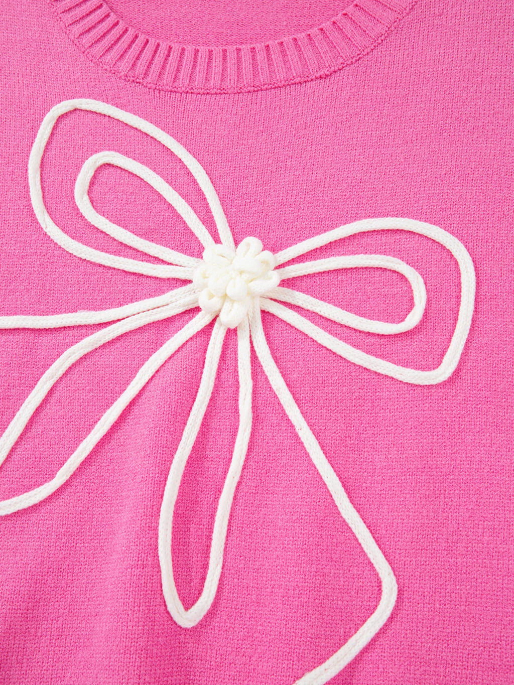 Ribbed Hem Long Sleeve Sweater