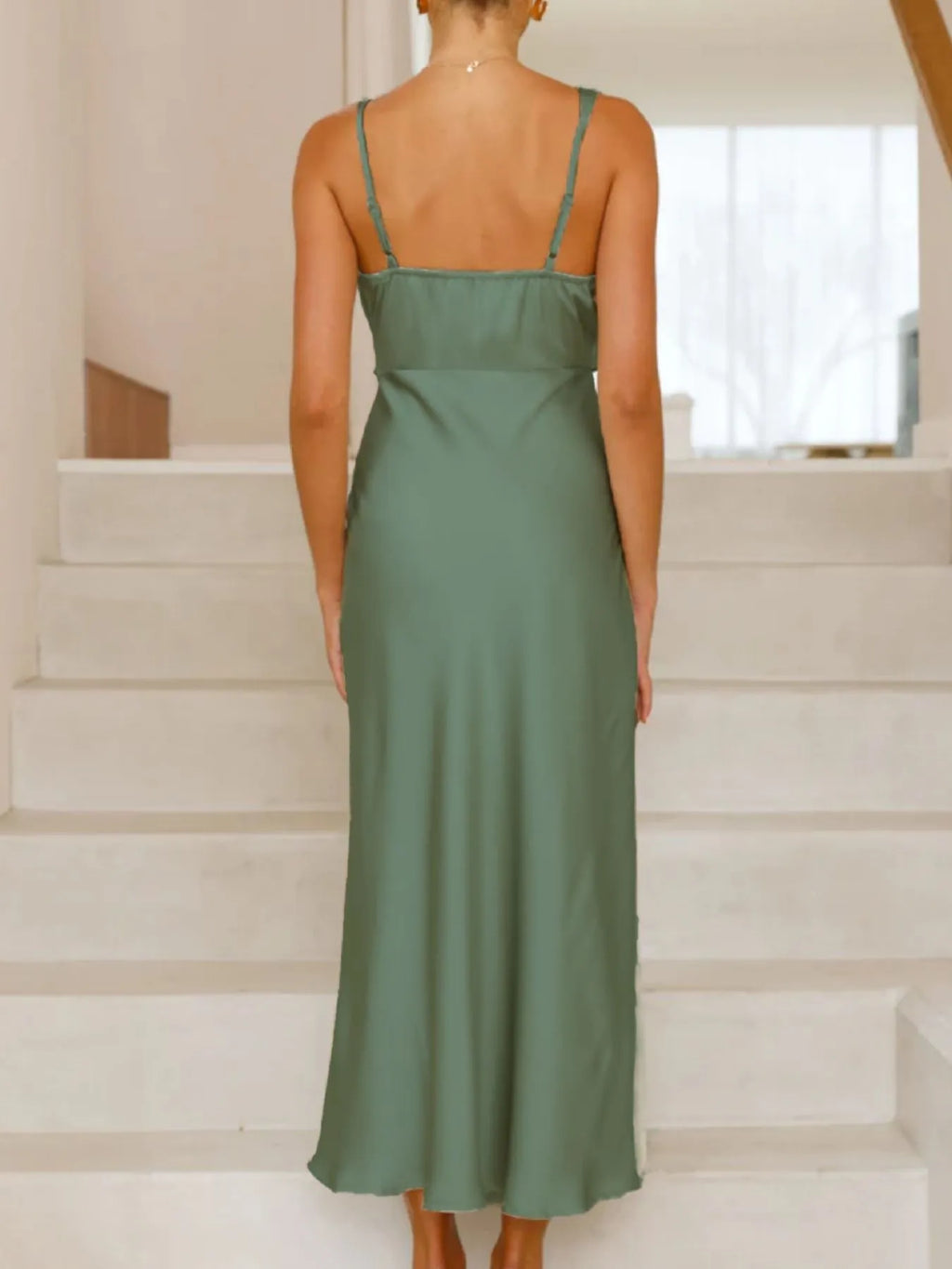 Asymmetrical Midi Dress