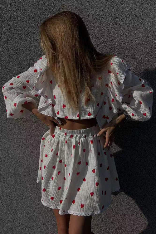 Ruffled Suit - 4 Colors