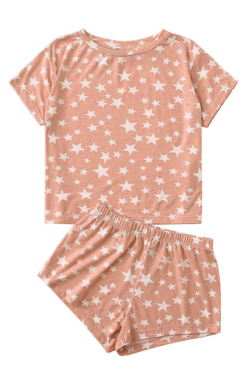 Short Sleeve Tie-Dye Suit - 2 Colors