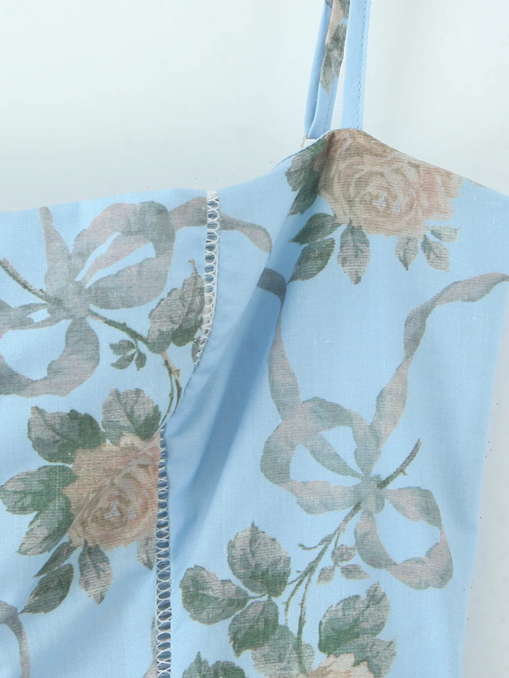 Floral Print Square Neck Cami Maxi Dress