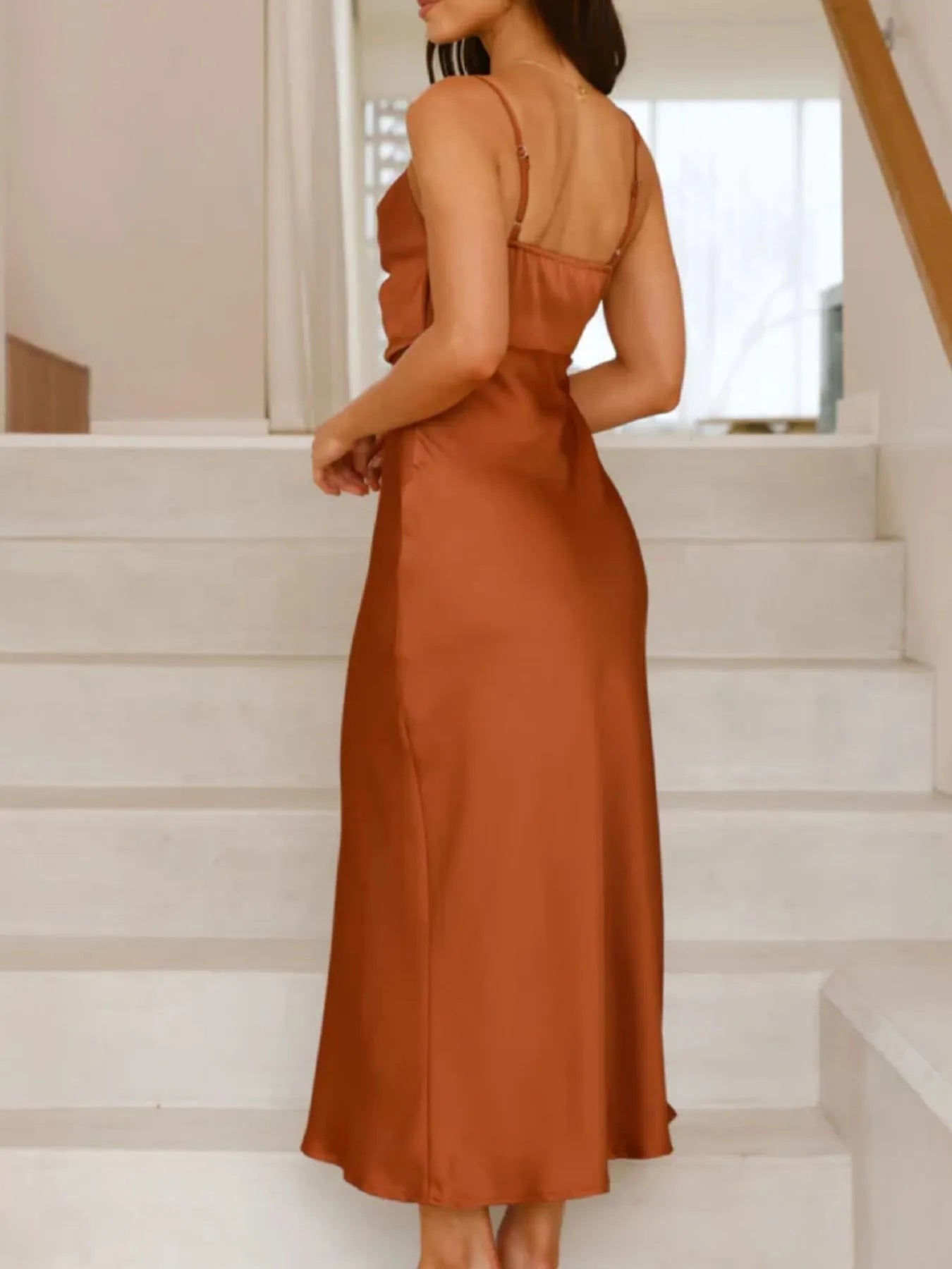 Asymmetrical Midi Dress