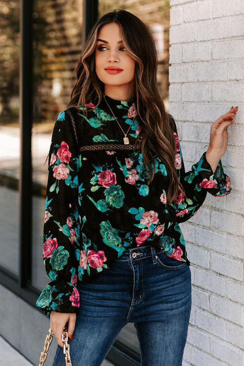 Floral Lace Top