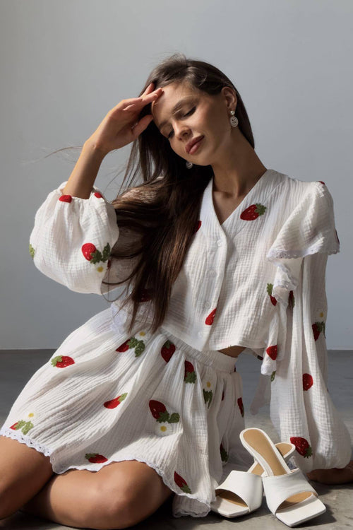 Ruffled Suit - 4 Colors