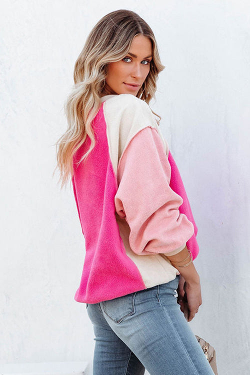Color Block Pullover - 5 Colors