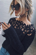 Embroidery Knit Sweater