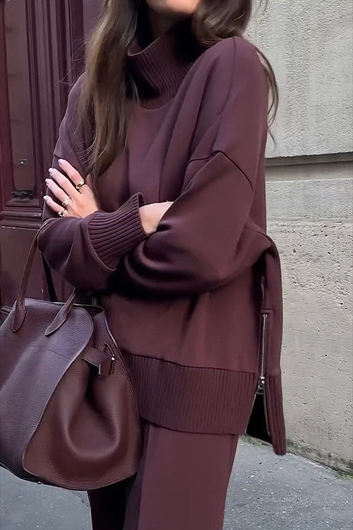 Long Sleeve Sweatshirt Suit
