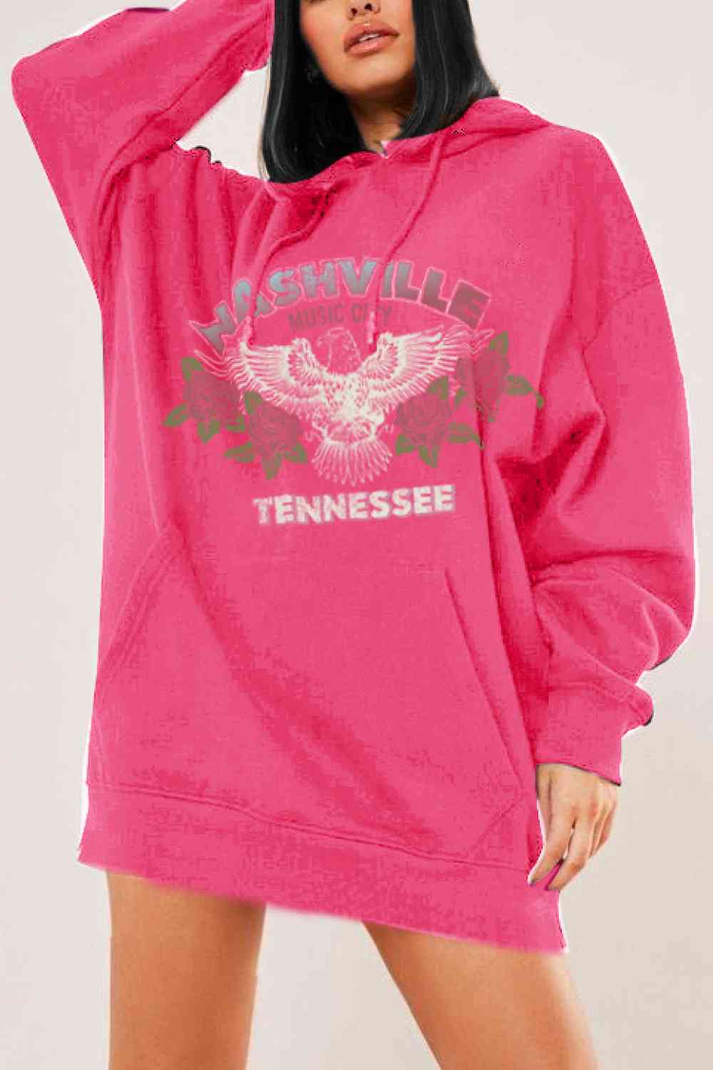 Full Size Graphic Hoodie