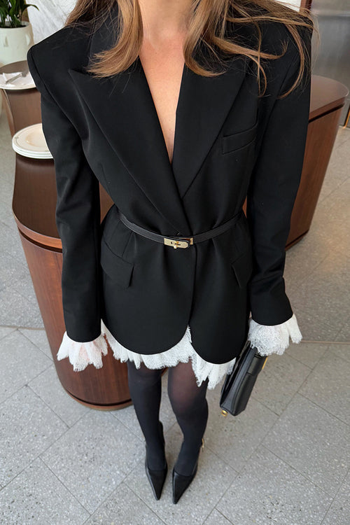 Black Lace Blazer