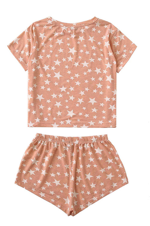 Short Sleeve Tie-Dye Suit - 2 Colors