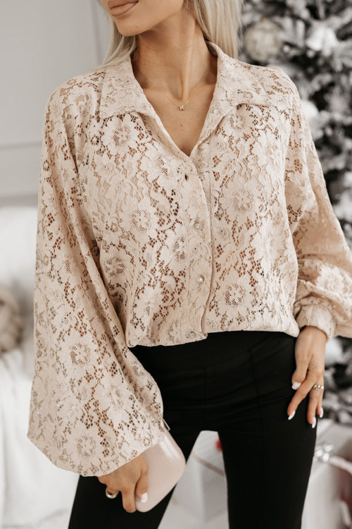 Lace Long Sleeve Top - 3 Colors