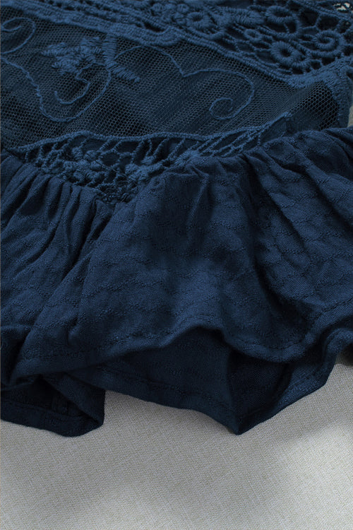 Lace Embroidered Top
