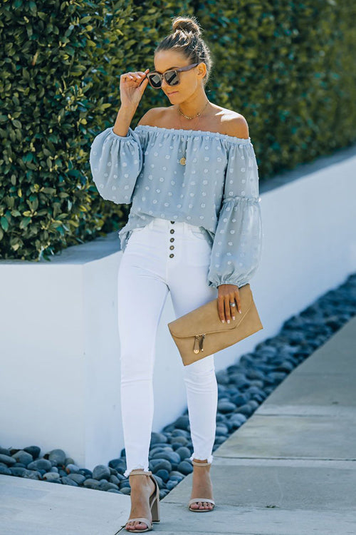 Off Shoulder Top - 2 Colors