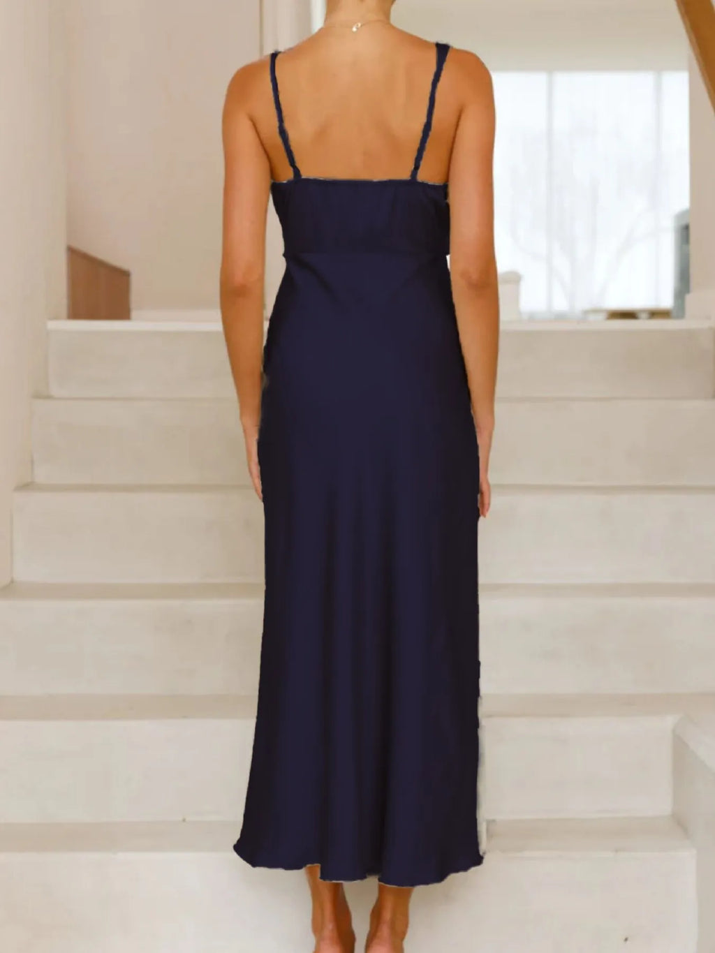 Asymmetrical Midi Dress