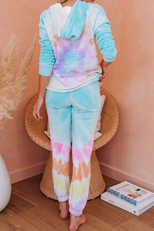 Tie-Dye Long Sleeve Suit - 4 Colors