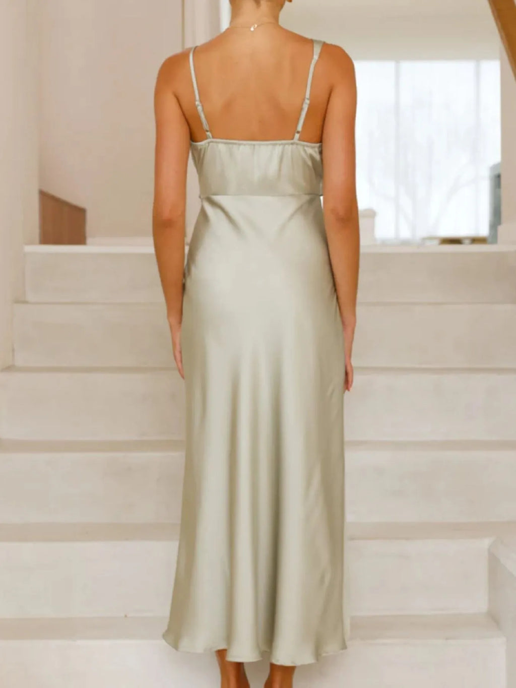 Asymmetrical Midi Dress