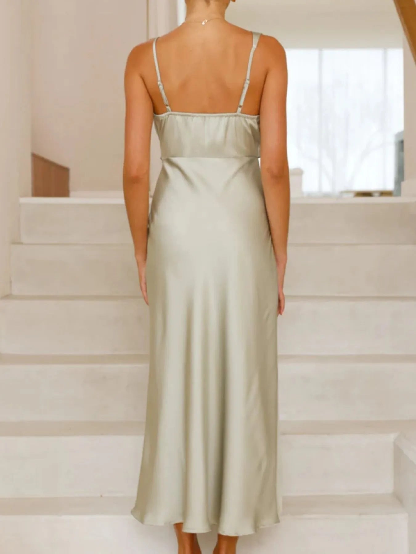 Asymmetrical Midi Dress