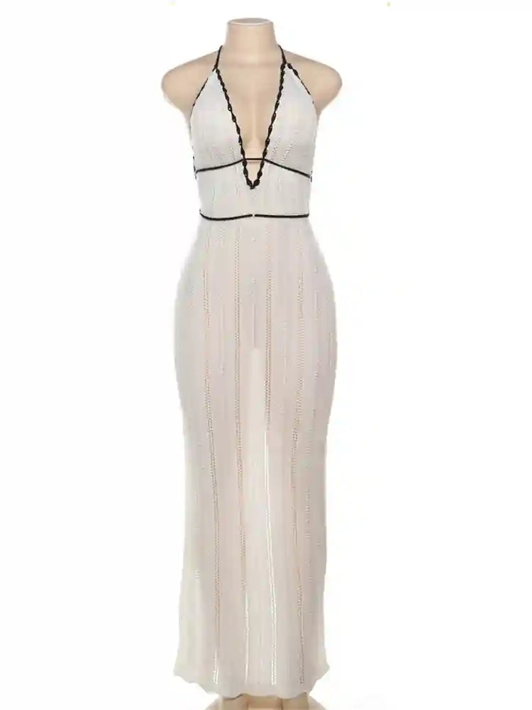 Backless Boho Dress
