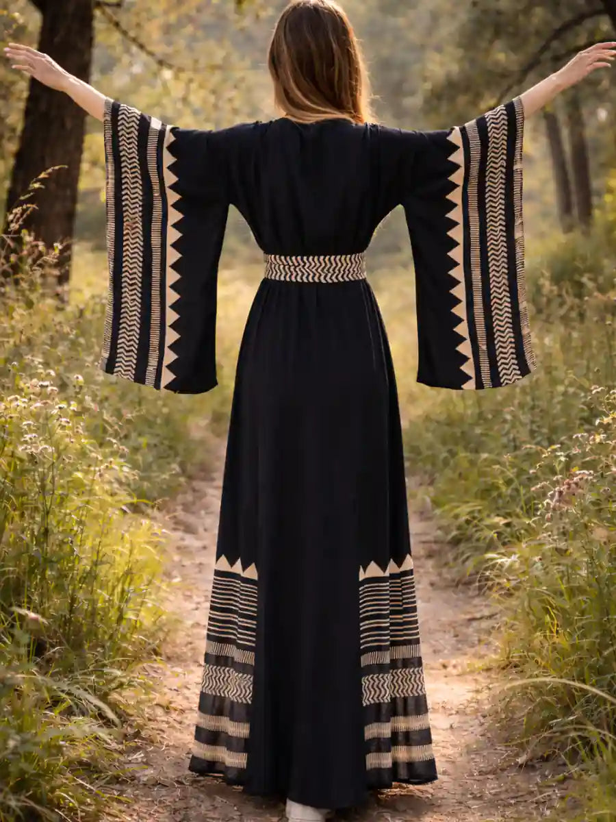 Boho Aztec Kimono