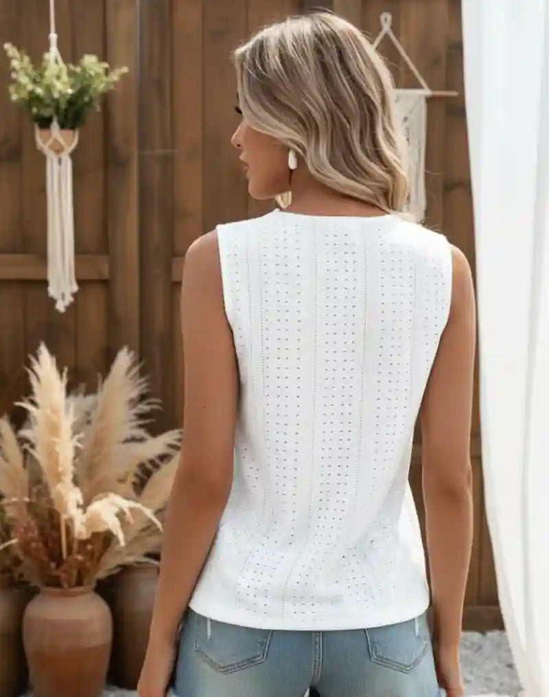 Embroidered Boho Blouse