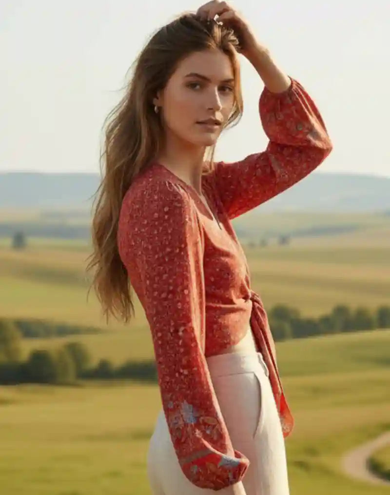 Hippie Mexican Blouse