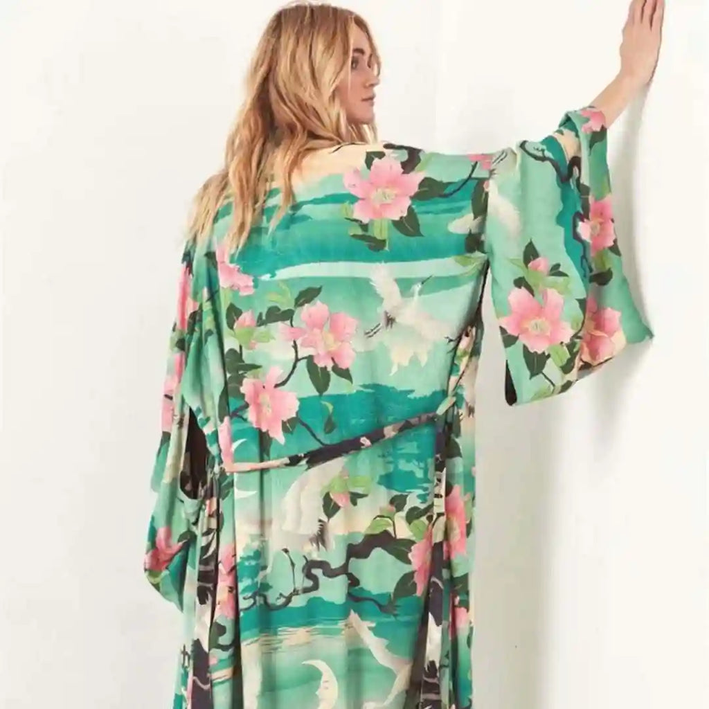 Kimono Swim Coverup