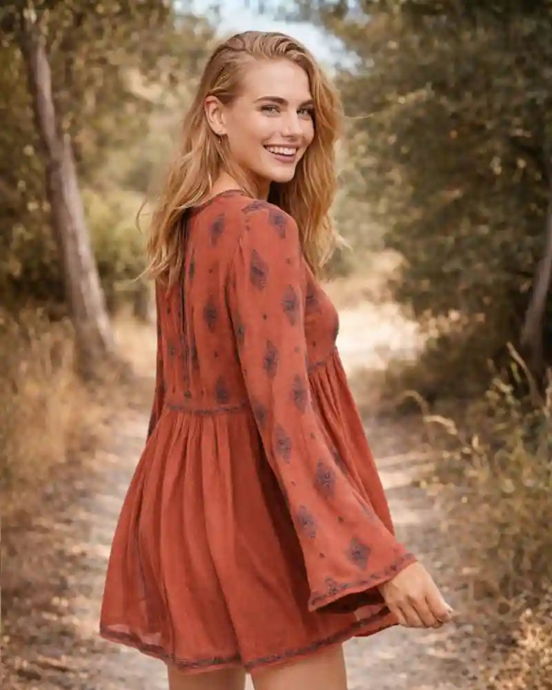 Large Boho Blouse
