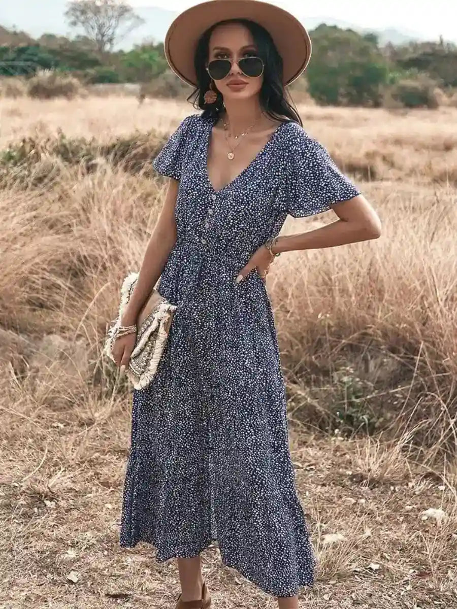 Summer Maxi Beach Dress