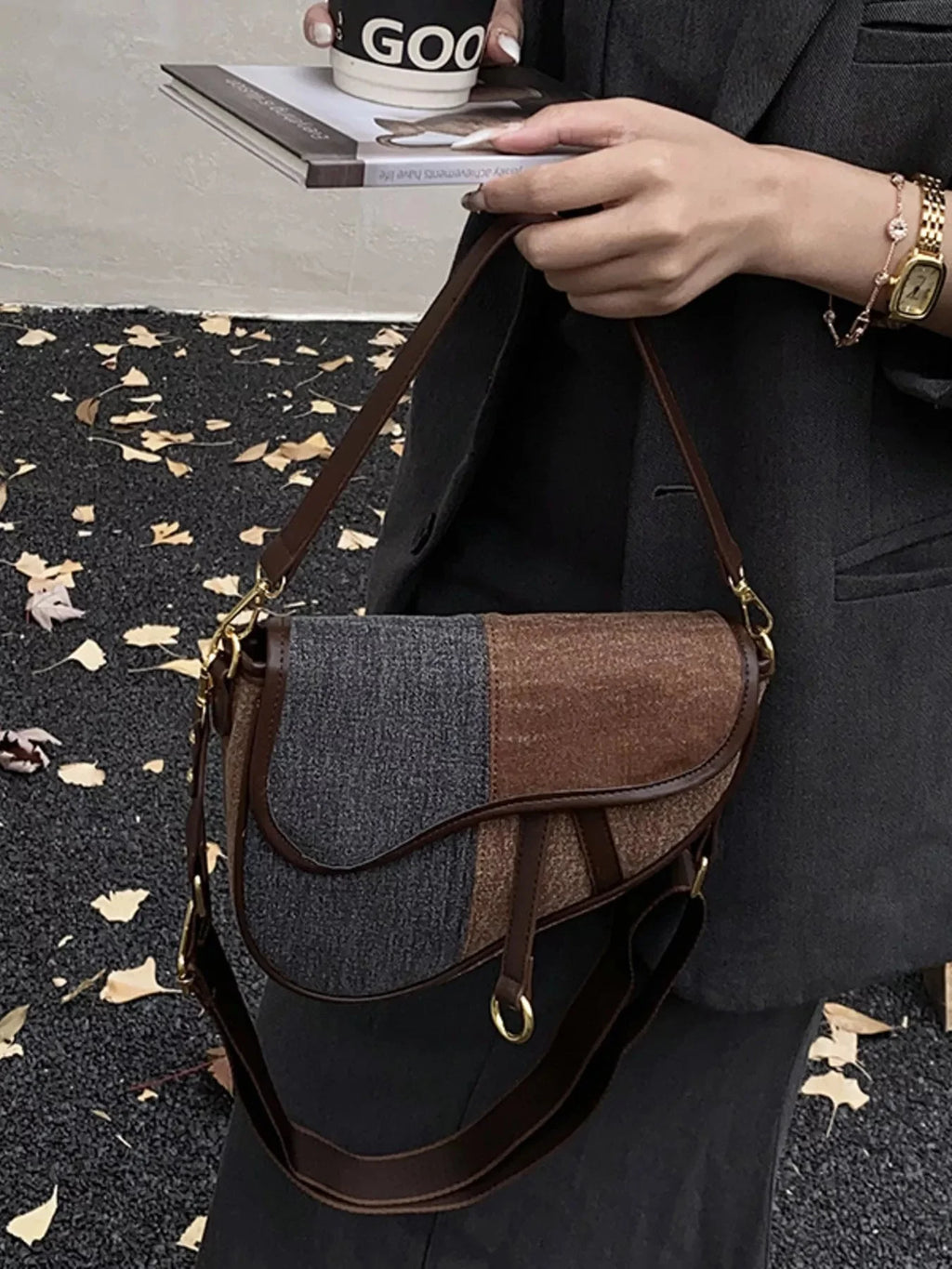 Adjustable Strap Crossbody Bag
