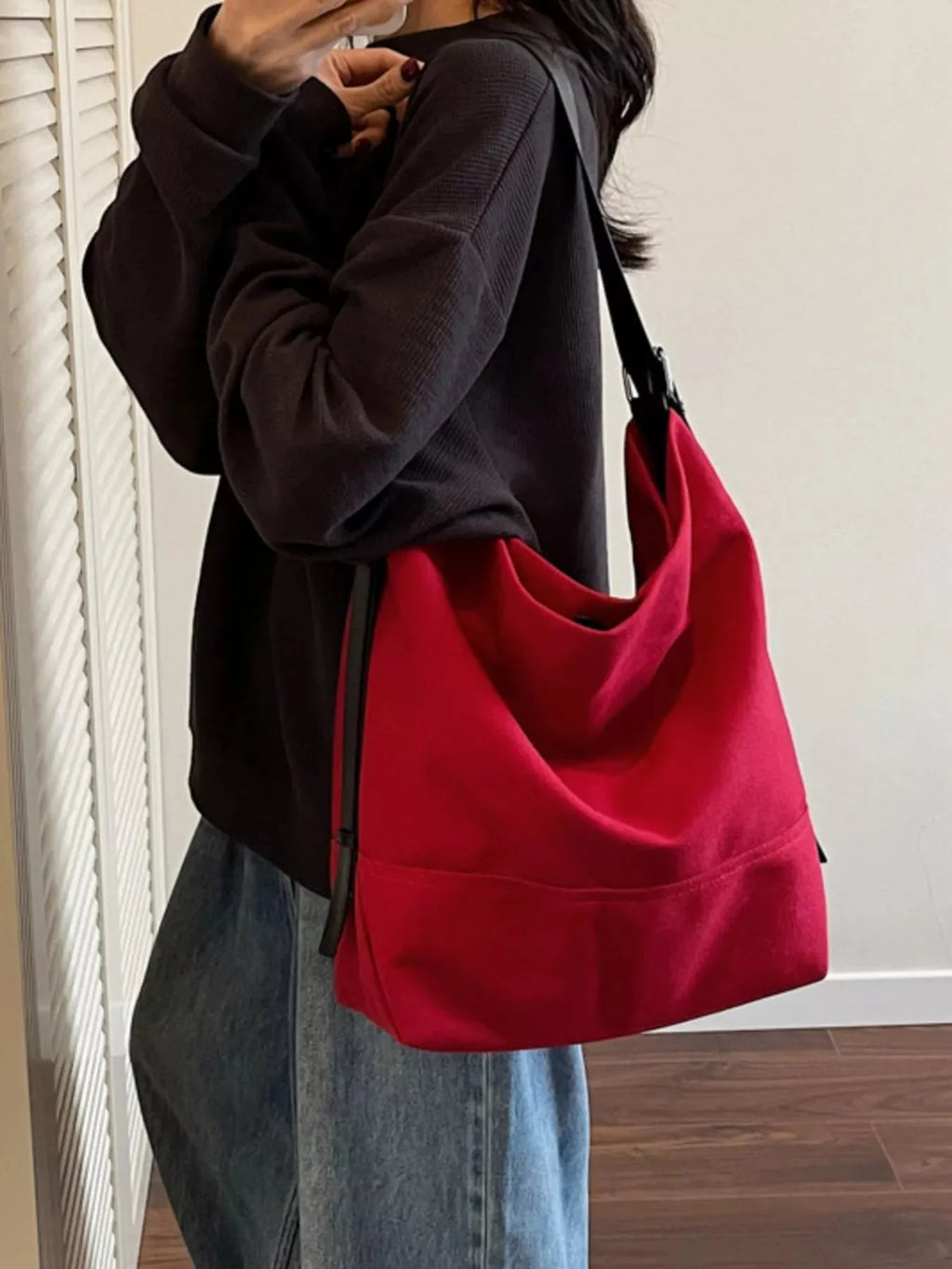 Adjustable Strap Handbag