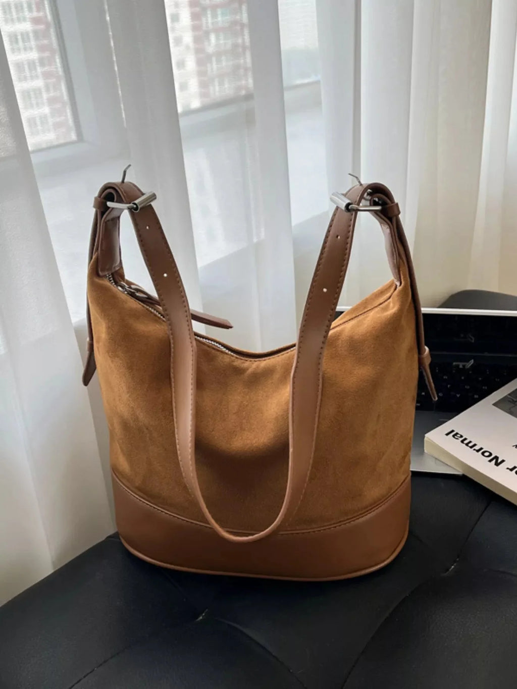 Adjustable Strap Tote Bag