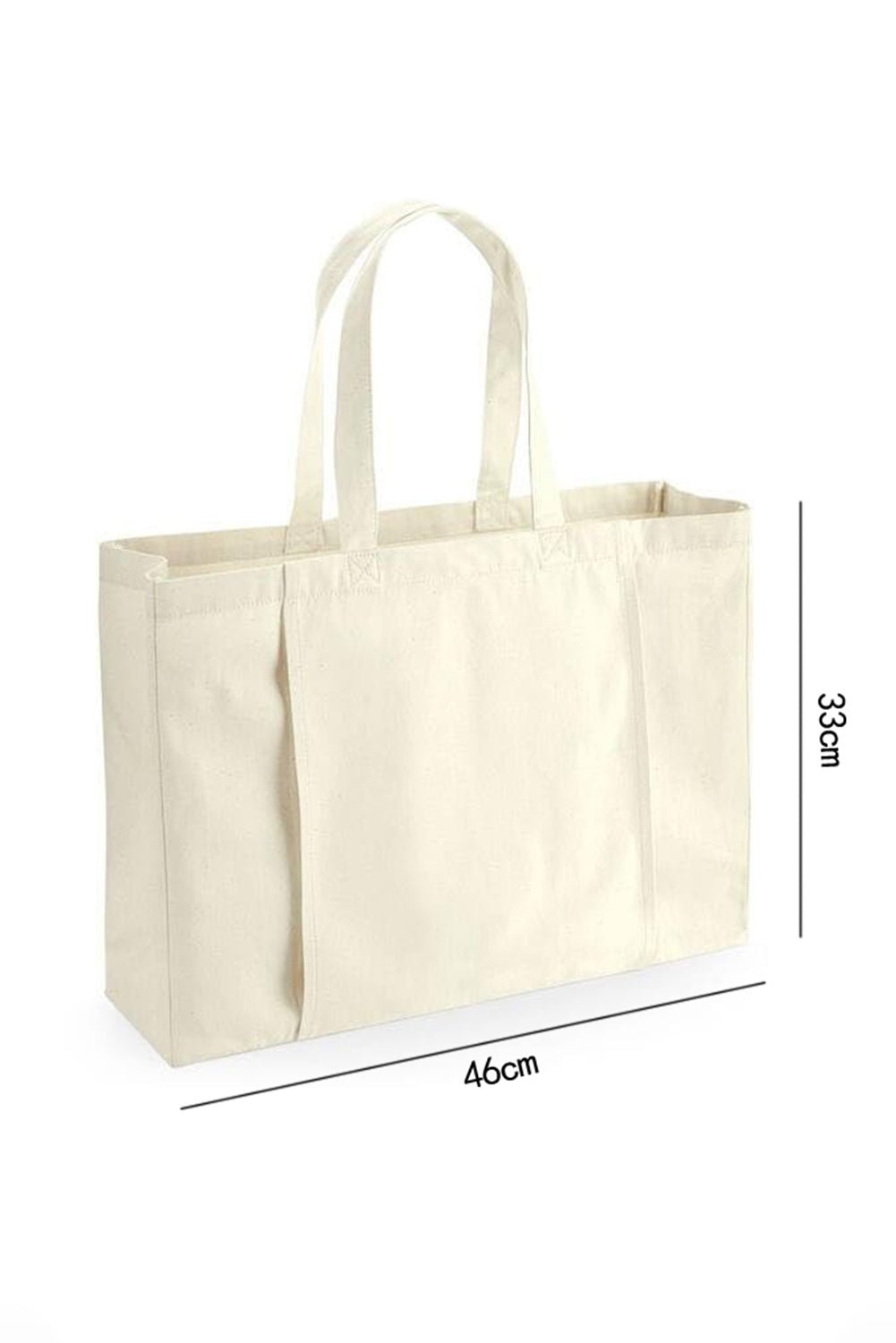 Black Canvas Large Tote Yoga Mat Bag