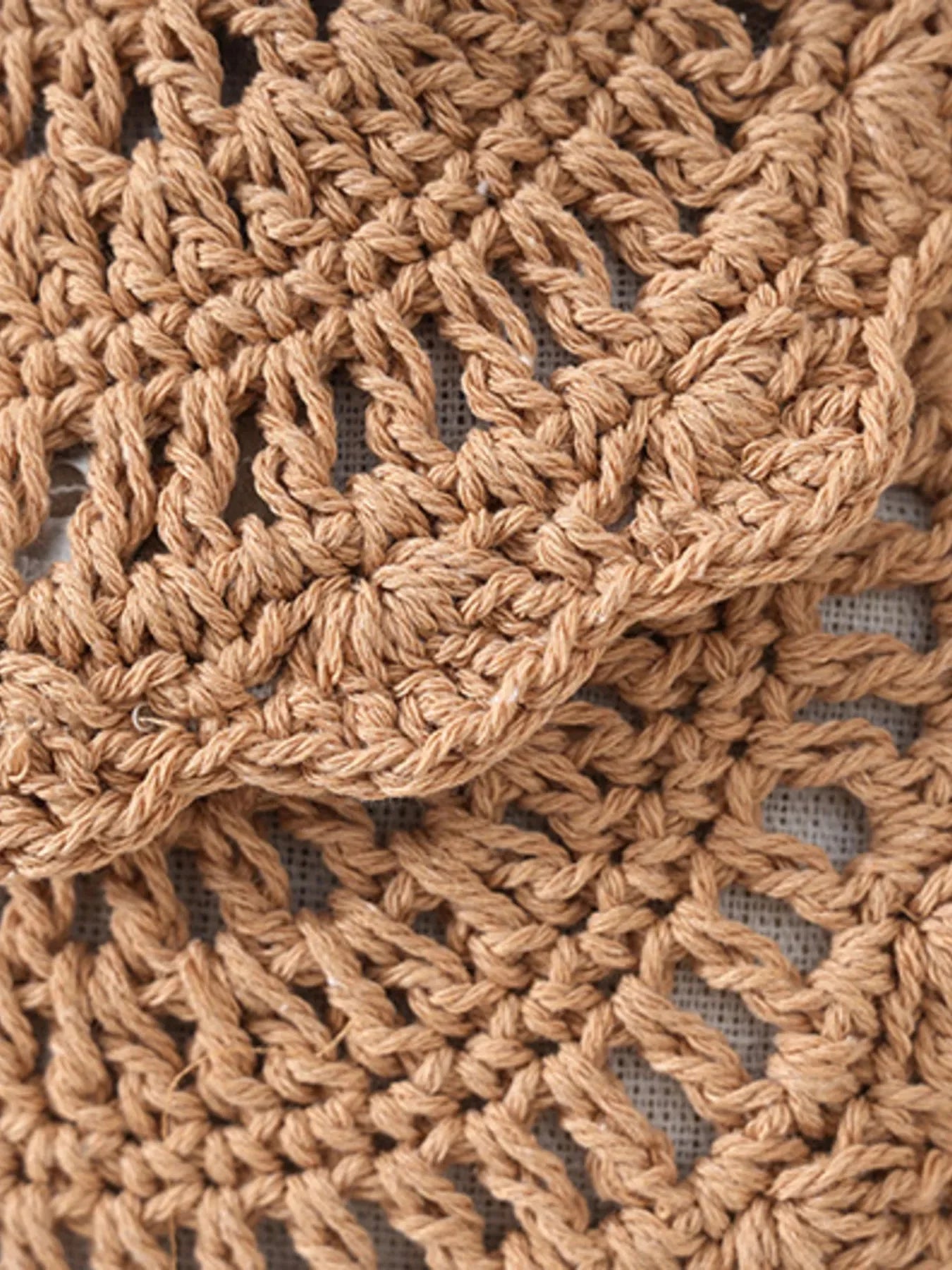 Boho Crochet Crossbody Bag