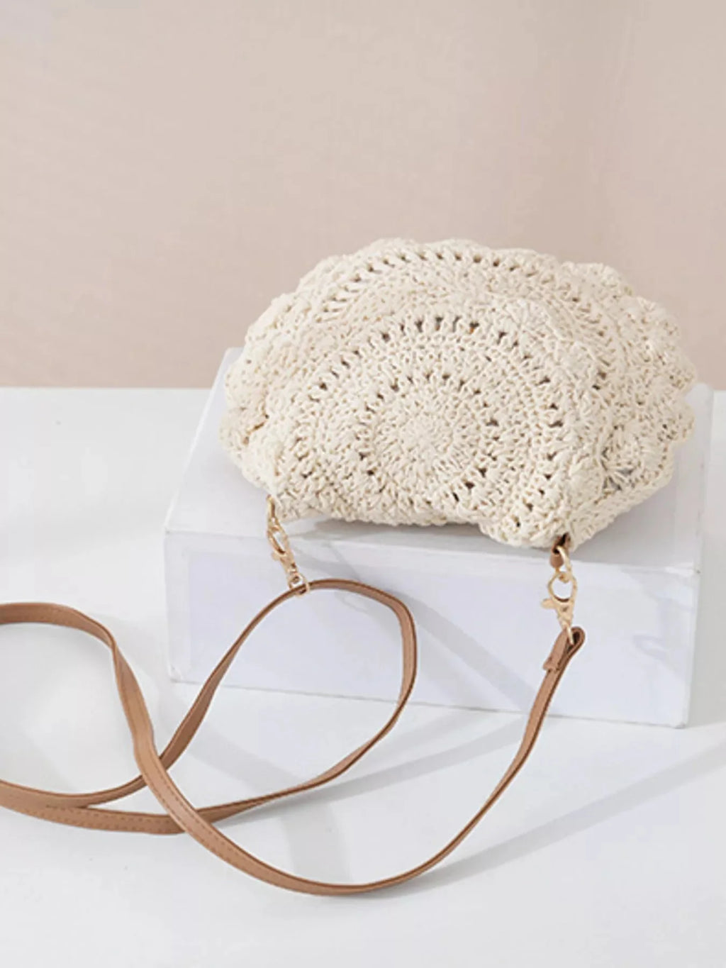 Boho Crochet Crossbody Bag