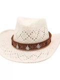 Boho Woven Cowboy Hat
